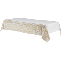 Golden Wedding Table Cover Front_Angled_Left