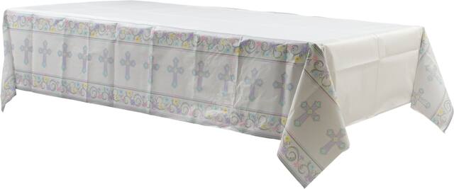 Blessed Day Religious Table Cover Front_Angled_Left