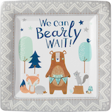 Assiettes à dîner Can Bearly Wait, paq. 8 Overhead_Flat