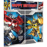 Transformers Scene Setter Birthday Party Decoration, 5-pc Front_Angled_Right
