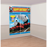 Thomas the Tank Engine Scene Setter Birthday Party Decoration, 5-pc Front_Angled_Right