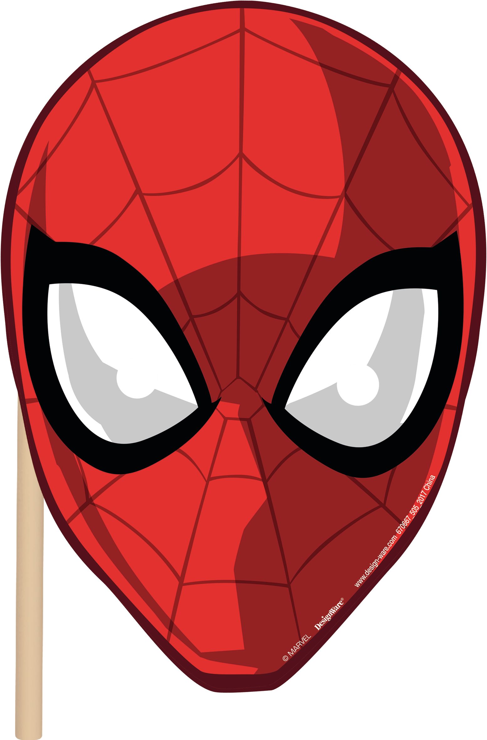 Spider-Man Webbed Wonder Scene Setter with Photo Props Front_Flat