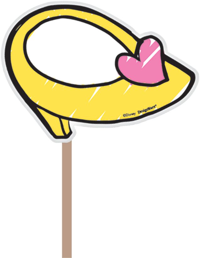 Minnie Mouse Scene Setter with Photo Booth Props Front_Flat