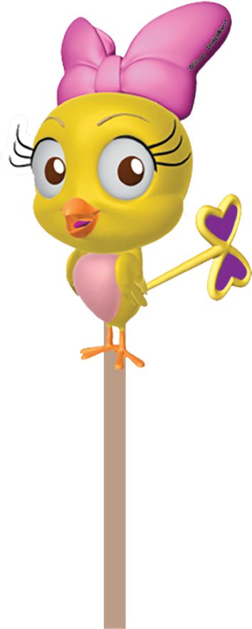 Minnie Mouse Scene Setter with Photo Booth Props Front_Flat