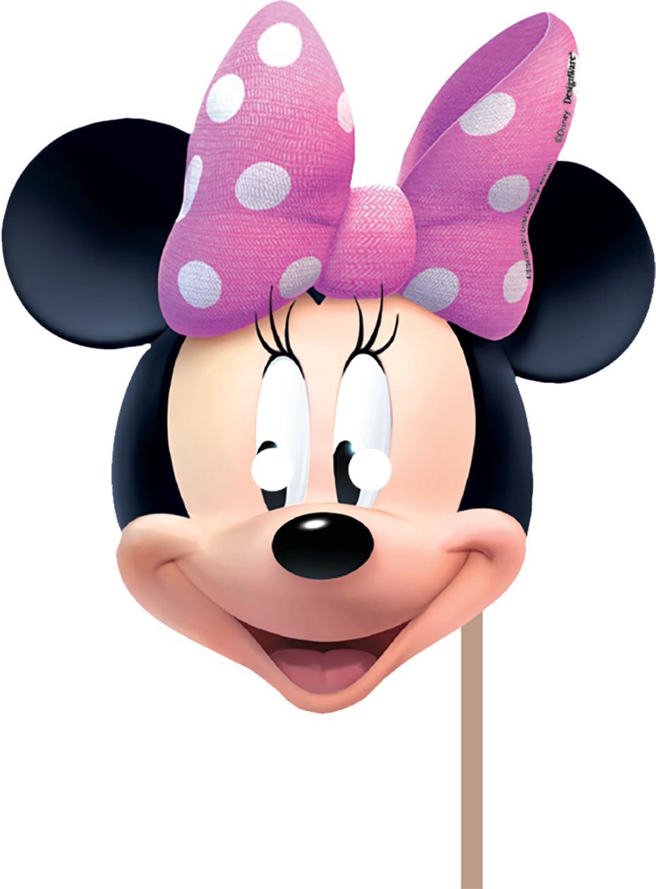 Minnie Mouse Scene Setter with Photo Booth Props Front_Flat
