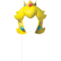 Super Mario Scene Setter with Photo Booth Props Birthday Decoration, 13-pc Front_Flat