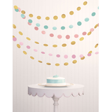 Décorations sur fil, à pois, 6 pièces Composite_or_Mixed