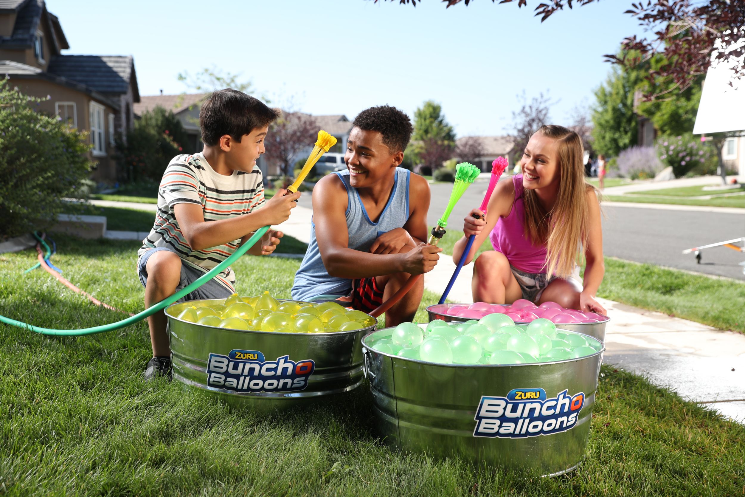 Blue, Green, & Orange Bunch-O-Water Balloons, 105-pk Composite_or_Mixed