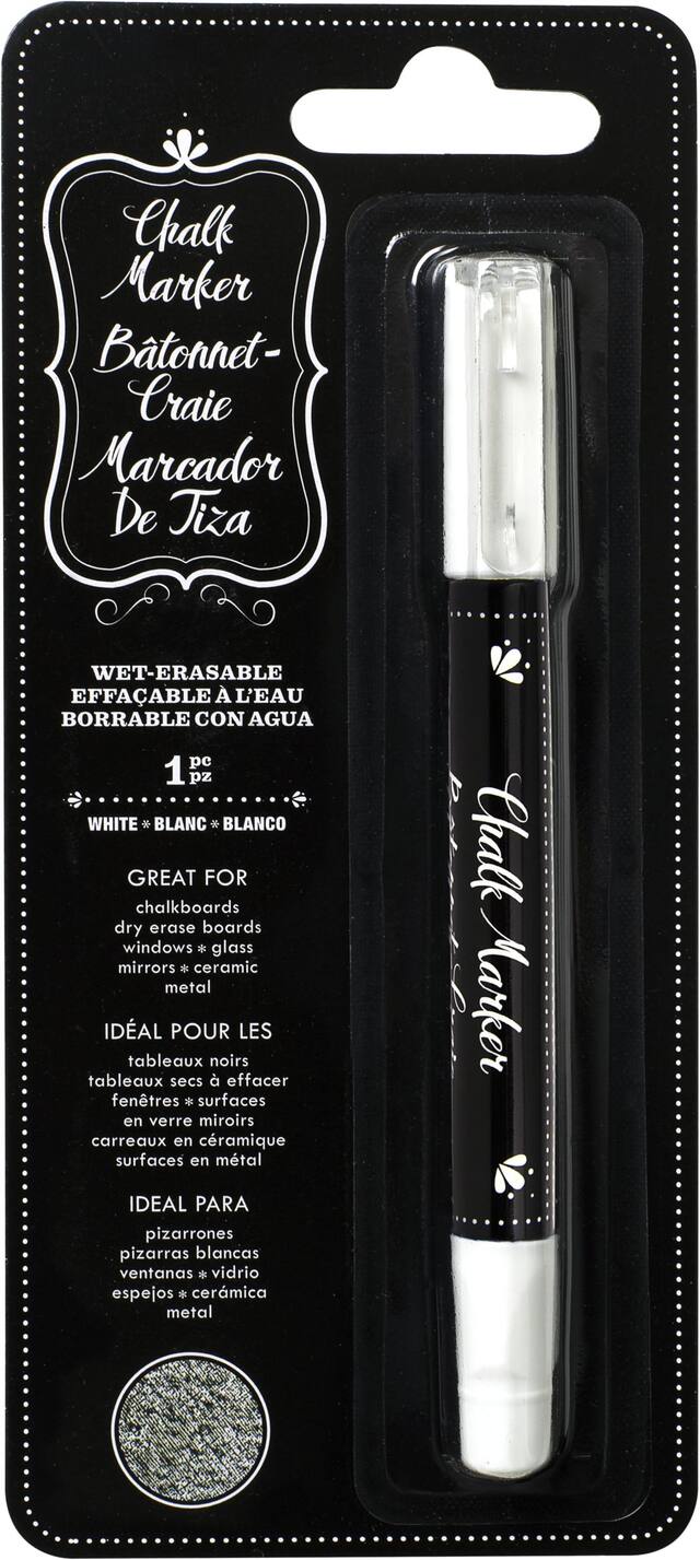 Erasable White Chalk Marker Party City