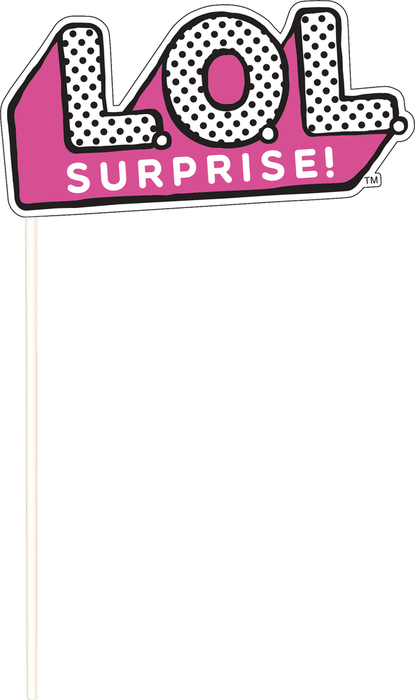 LOL SURPRISE SCENE SETTER Happy Birthday Party Wall Decoration Photo booth Props 