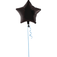 Ballon en aluminium, couleurs variées, étoile, 19 po, ruban et gonflage hélium compris pour fête d'anniversaire/remise des diplômes