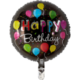 Happy Birthday Floating Balloons Balloon, 16.5-in Front_Flat