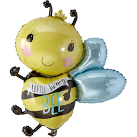 Ballon en forme d'abeille, 43 po Front_Flat