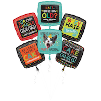 Bouquet de Ballons Over the Hill, paq. 6 Front_Flat