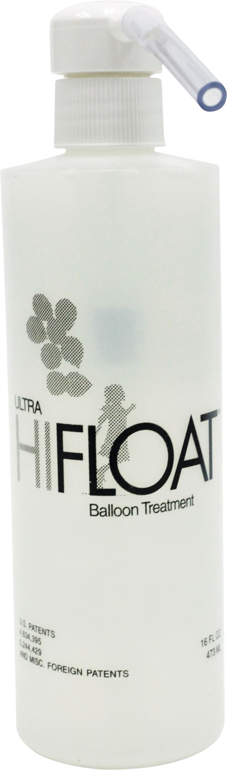 DRT Krush9 Hi FLOAT Hi-Float Balloon Treatment Pump Dispenser, Clear, 16-oz, for