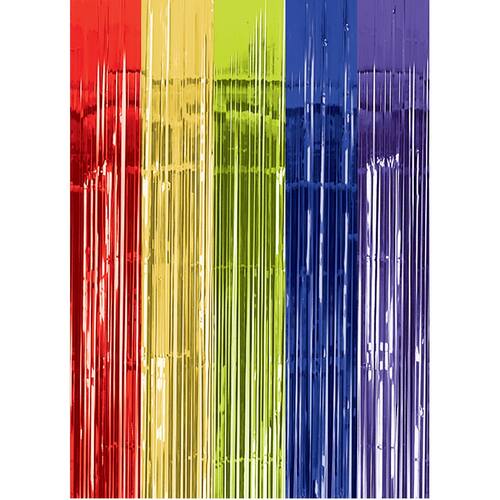 Hanging Doorway Curtain Decoration, Rainbow, 12.25-in, for Pride