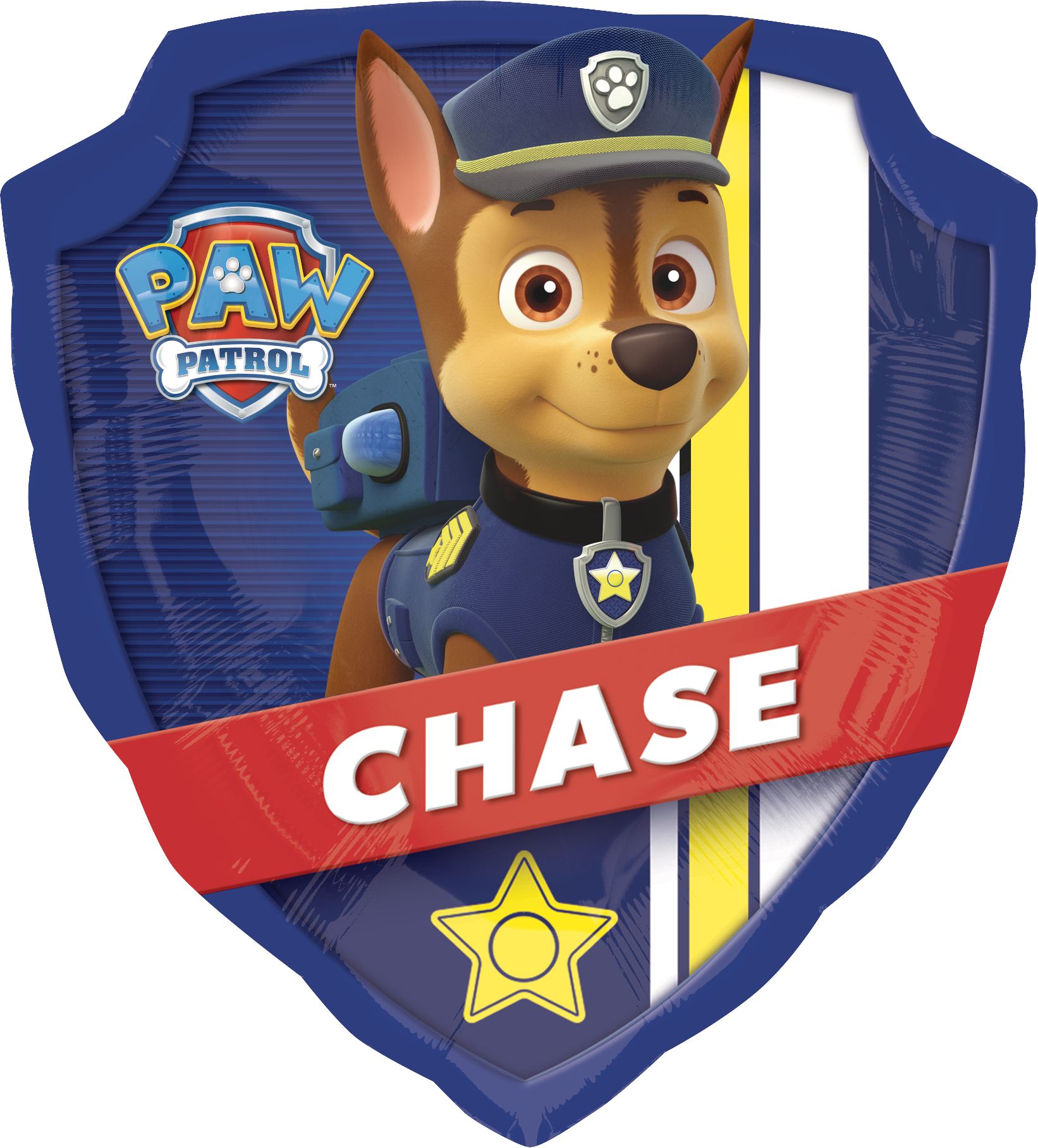Nickelodeon PAW Patrol Chase Dog Satin Giant Gliding Air-Walker Foil  Balloon, Blue/Brown, 54-in, Helium Inflation & Ribbon Included for Birthday  Party