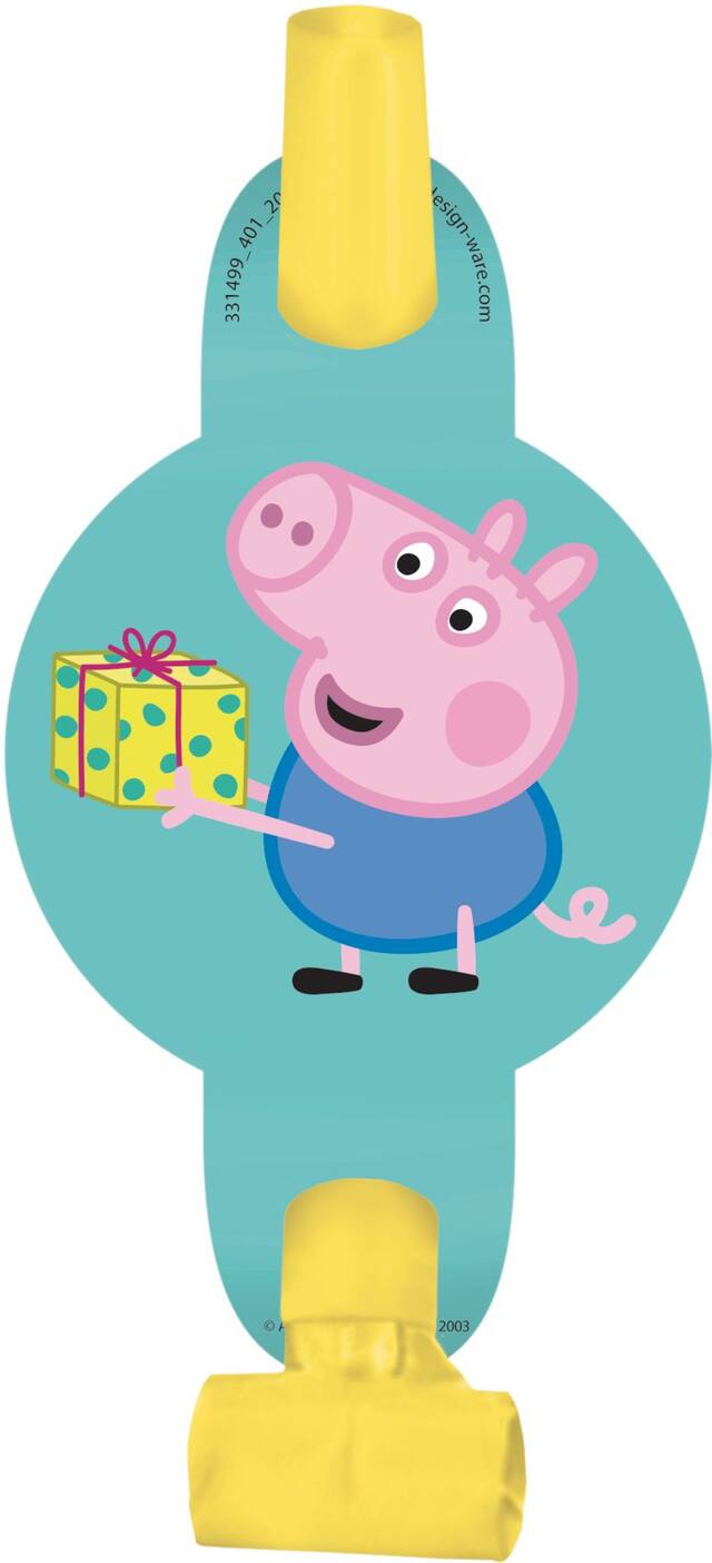 Mirlitons Peppa Pig, paq. 8 Front_Flat