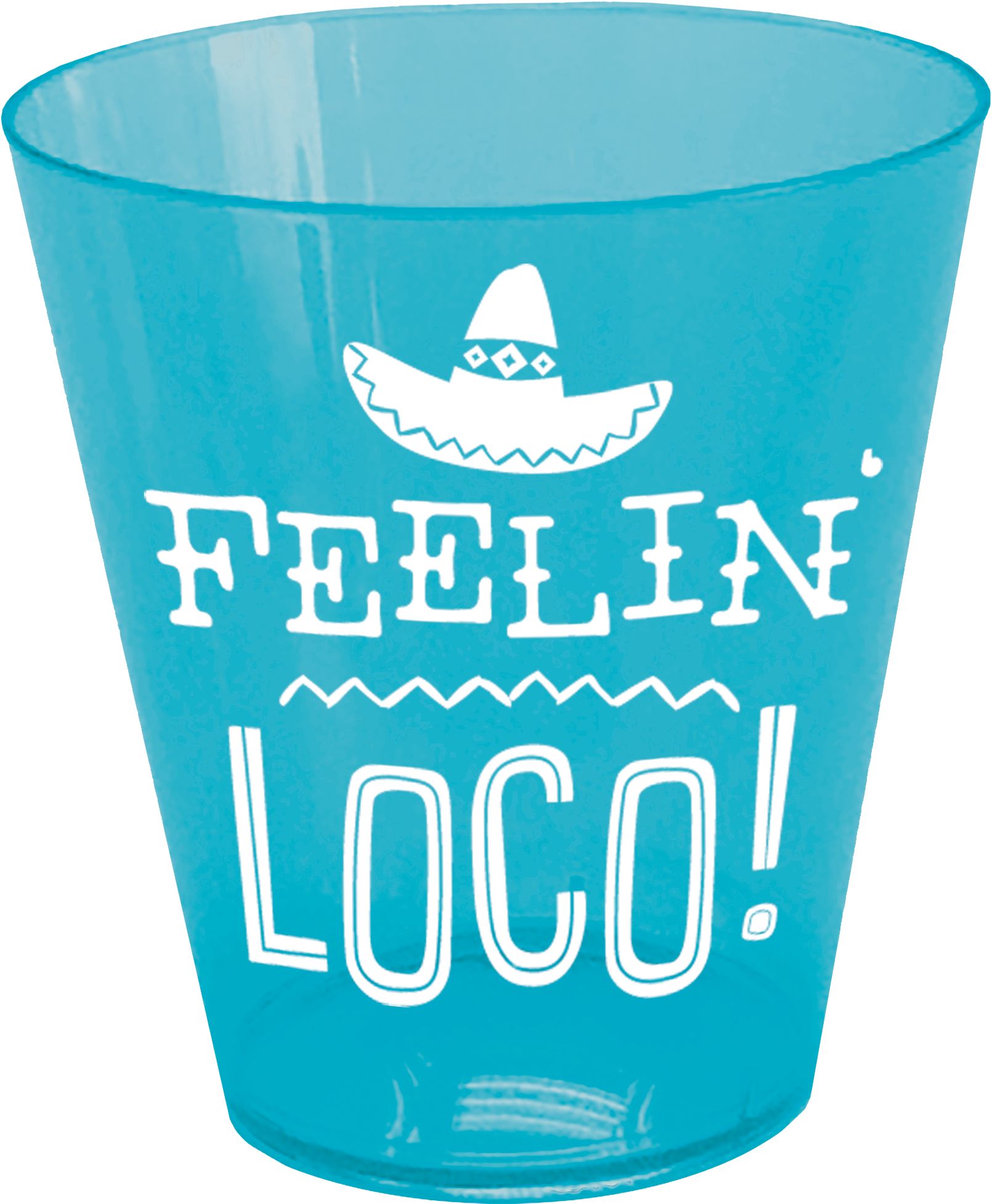 Feelin' Loco Shot Glasses, 40-pk Front_Elevated