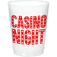 Roll the Dice Casino Frosted Stadium Cups, 8-pk Front_Elevated