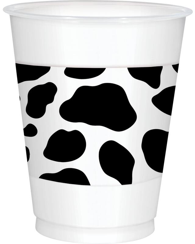 Yeehaw Western Plastic Cups, 25-pk Front_Elevated