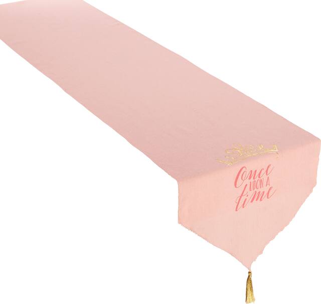 Disney Once Upon a Time Birthday Party Table Runner Front_Angled_Right