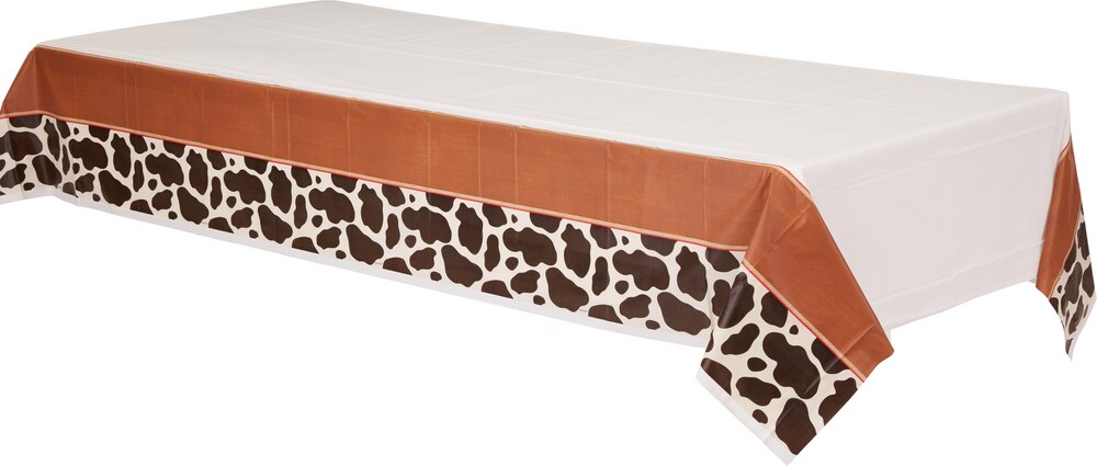 Amscan Yeehaw Plastic Table Cover - Western Cowboy Theme, 54 X 102 Inches - View #3