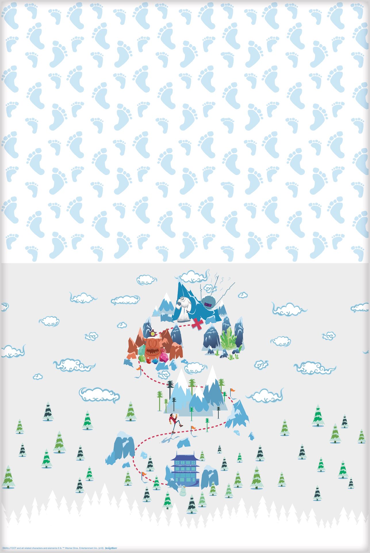 Nappe Yéti et Compagnie CloseUp