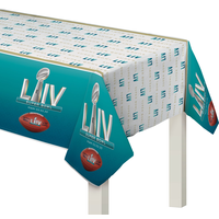 Super Bowl Table Cover CloseUp