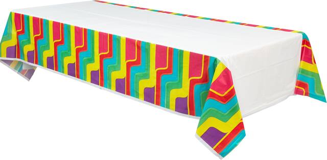Good Vibes '70s Table Cover Front_Angled_Left