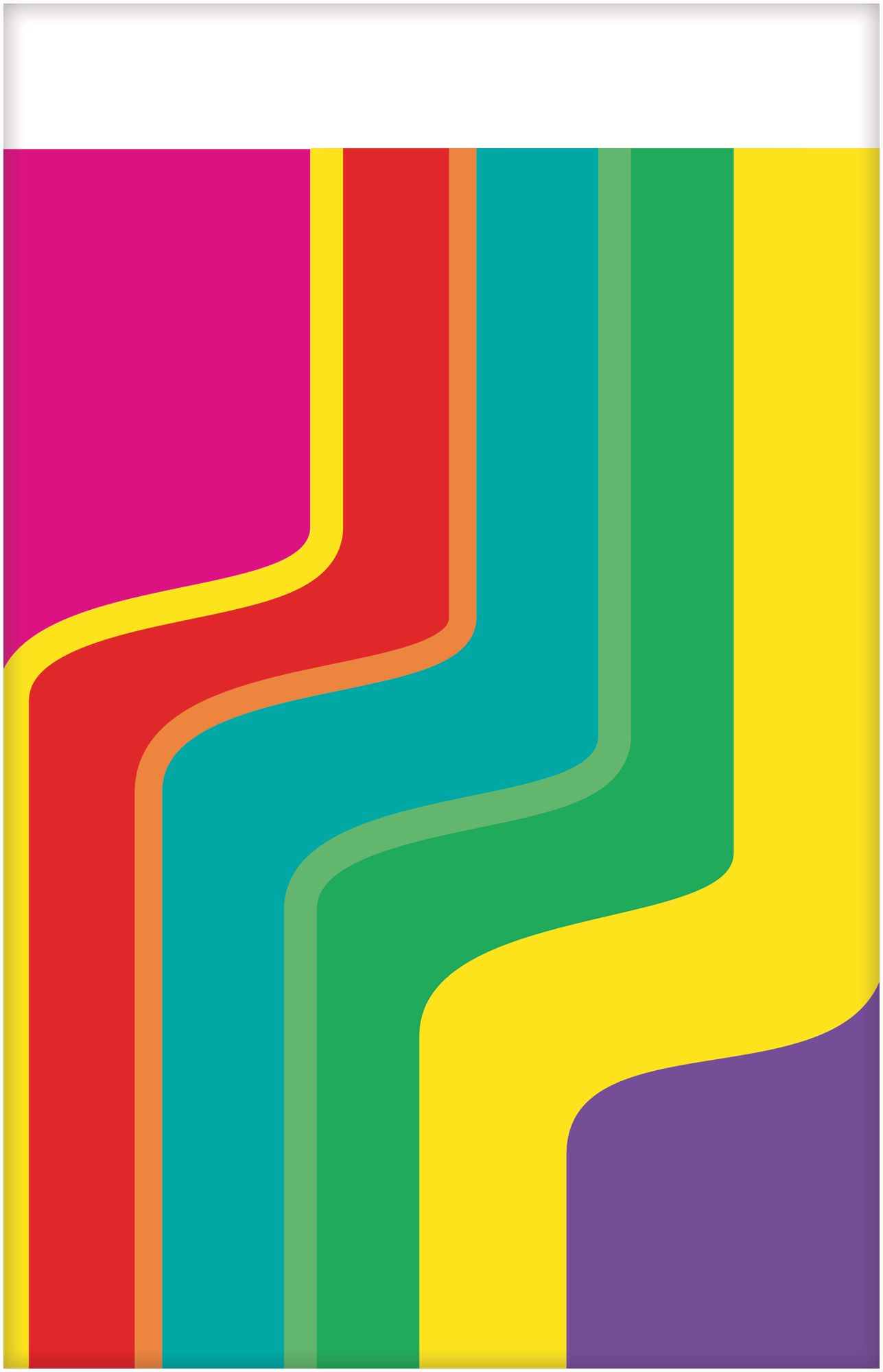 Good Vibes '70s Table Cover CloseUp