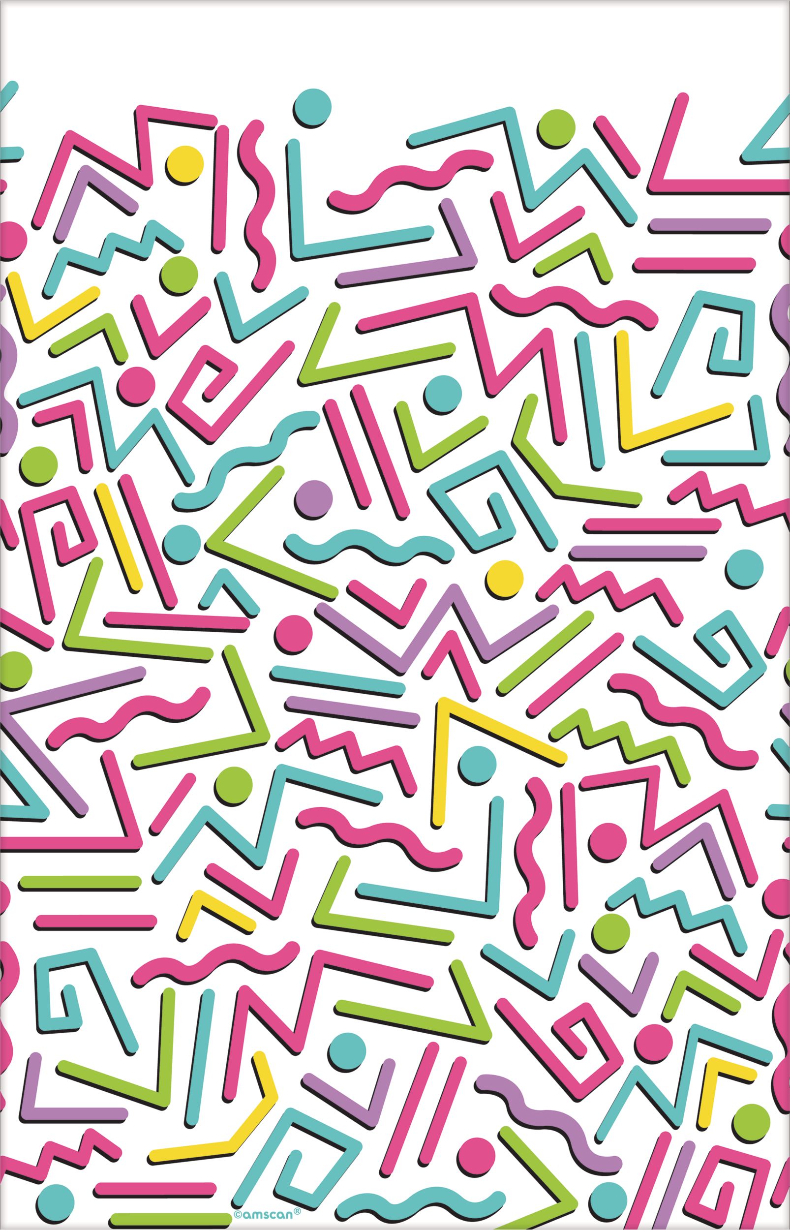 Nappe Merveilleuses années 80 CloseUp