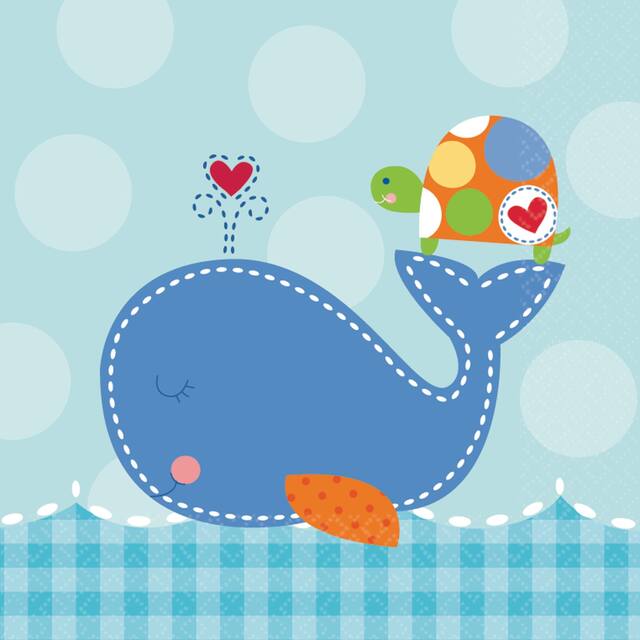 Serviettes pour boissons Ahoy, paq. 16 Front_Flat