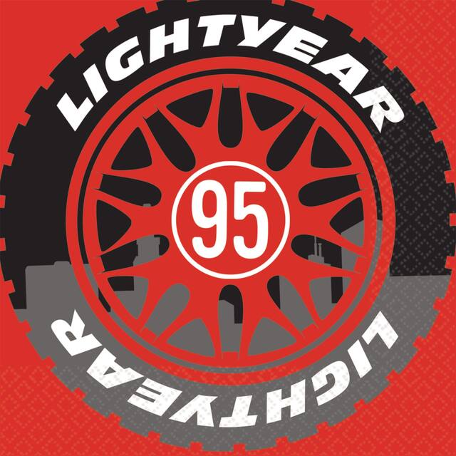 Cars Formula Racer Beverage Napkins, 16-pk Front_Flat