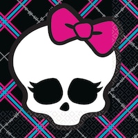 Monster High Beverage Napkins, 16-pk Front_Flat