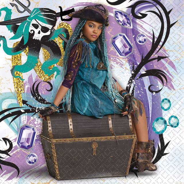 Serviettes à boissons Descendants 2, paq. 16 Front_Flat