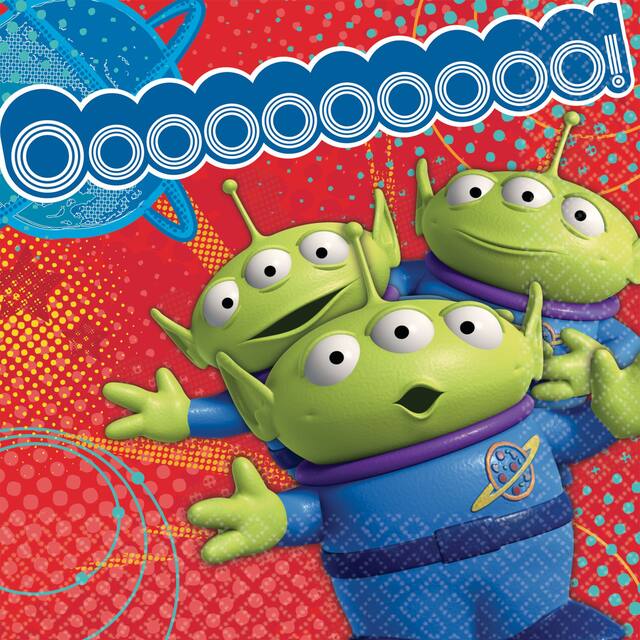 Toy Story Lunch Napkins, 16-pk Front_Flat