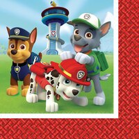 PAW Patrol Lunch Napkins, 16-pk Front_Flat
