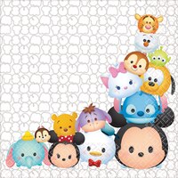Tsum Tsum Lunch Napkins, 16-pk Front_Flat