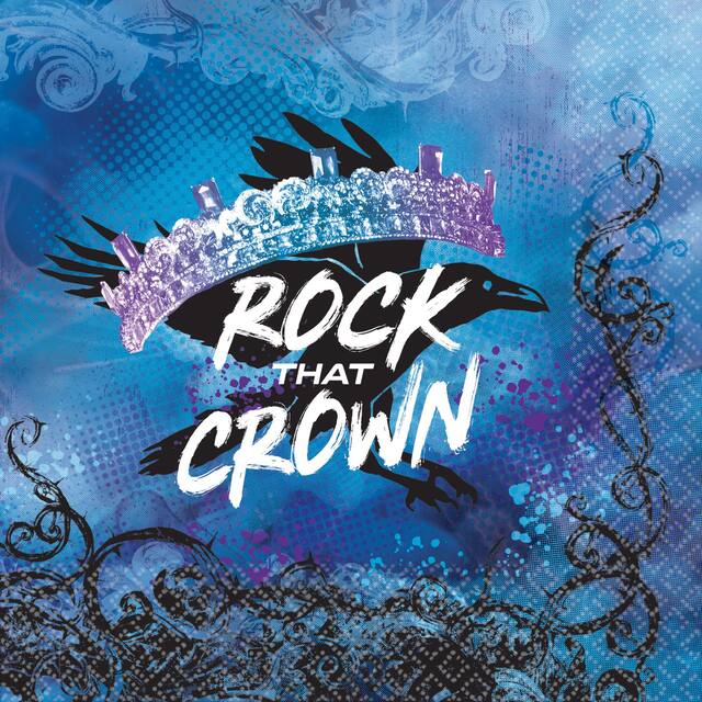 Serviettes de table pour fête d'anniversaire, Disney Les Descendants 3, paq. 16 Overhead_Flat