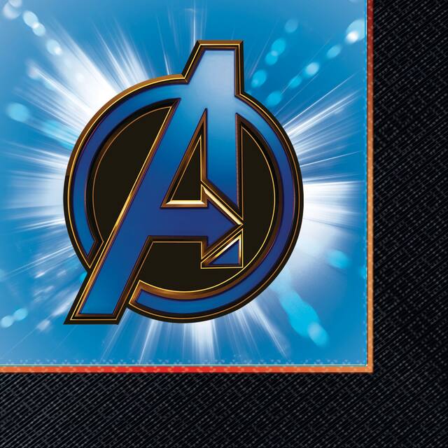 Avengers: Endgame Lunch Napkins, 16-pk Overhead_Flat