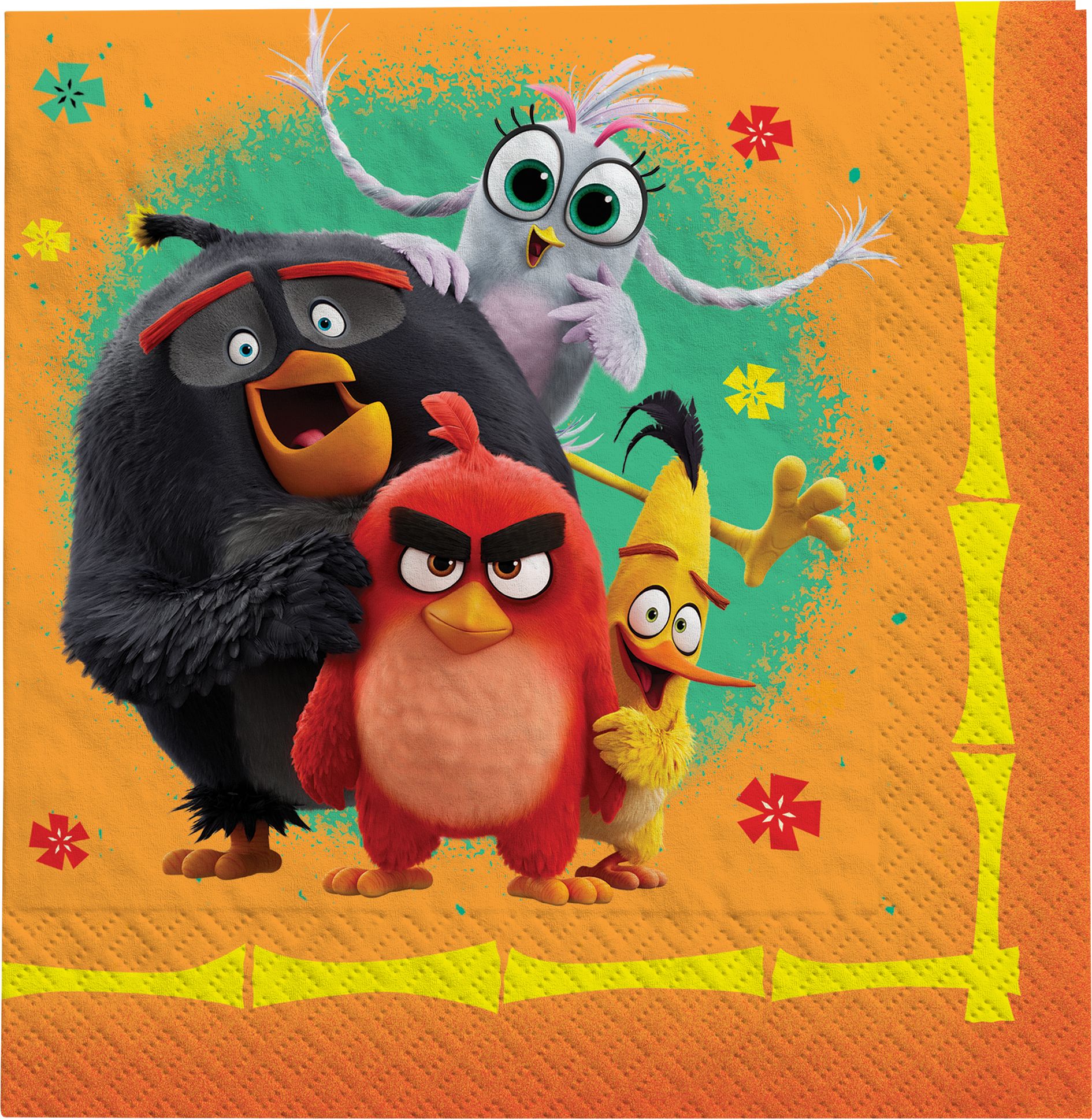 Angry Birds 2 Lunch Napkins, 16-pk Front_Flat