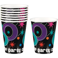 Serviettes de table La fête continue, 60e anniversaire, paq. 16 Front_Flat