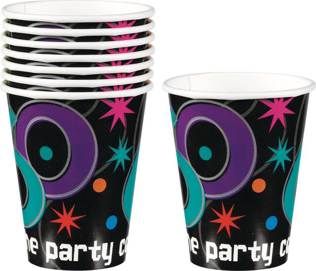 Serviettes de table La fête continue, 60e anniversaire, paq. 16 Front_Flat