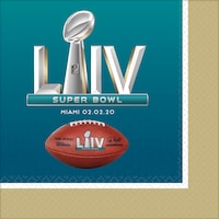 Serviettes pour boissons Super Bowl, paq. 36 CloseUp