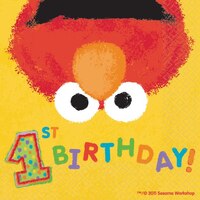 Sesame Street Elmo Beverage Napkins, 36-pk Front_Flat
