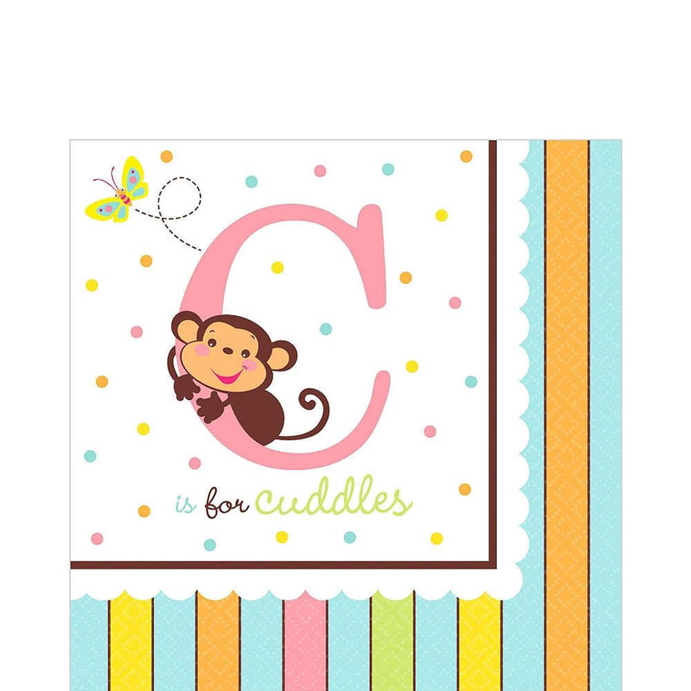 Fisher Price ABC Baby Shower Lunch Napkins 36 pk Party City