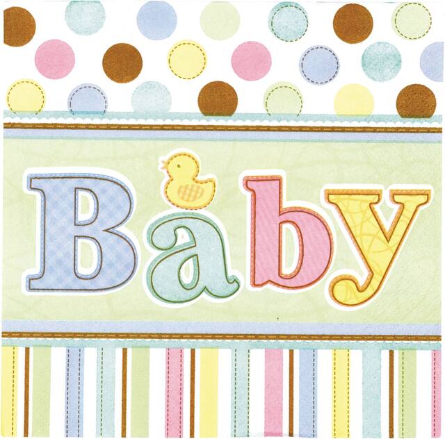 Baby Lunch Napkins, 36-pk Front_Flat