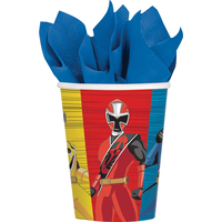 Power Rangers Ninja Steel Cups, 8-pk Front_Flat
