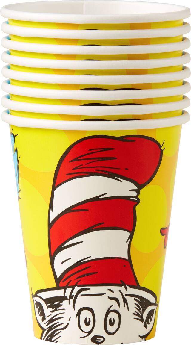 Dr Seuss Cups, 8-pk Front_Elevated